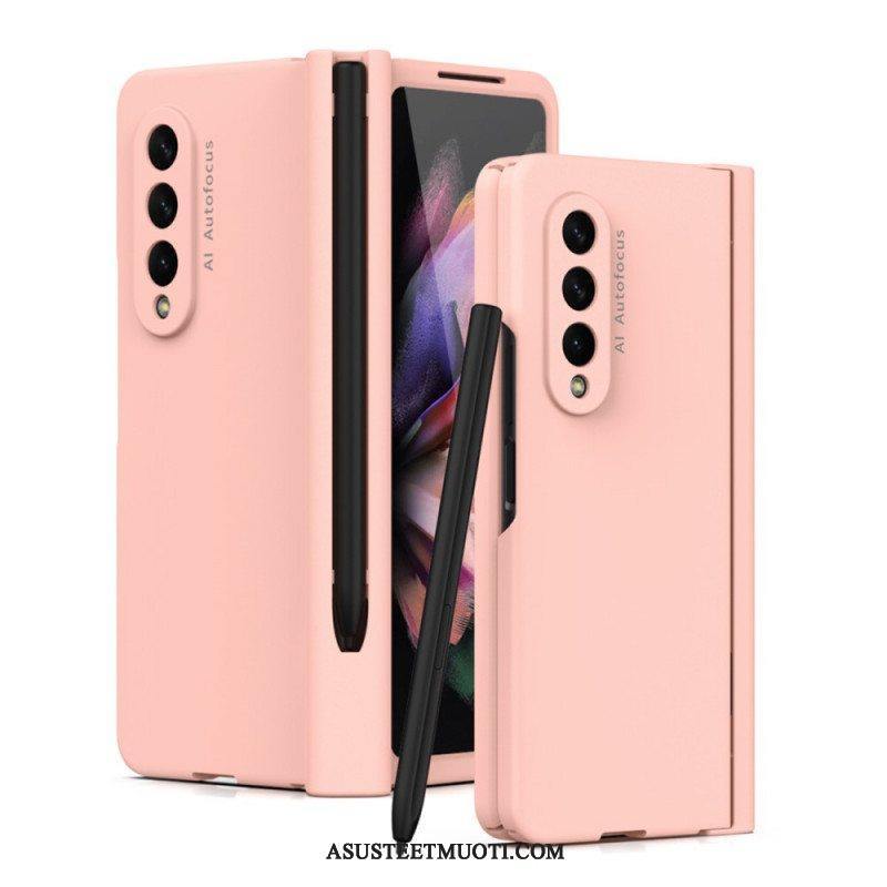 Kuori Samsung Galaxy Z Fold 3 5G Näytön Suojakalvo Ja Kynän Pidike