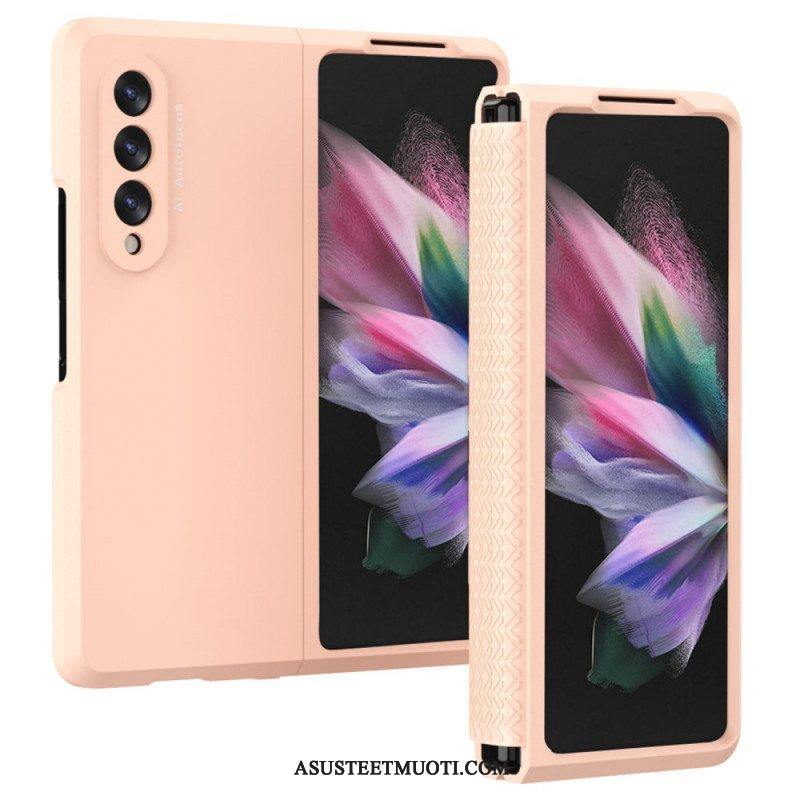 Kuori Samsung Galaxy Z Fold 3 5G Näytönsuojalla Ja Saranalla