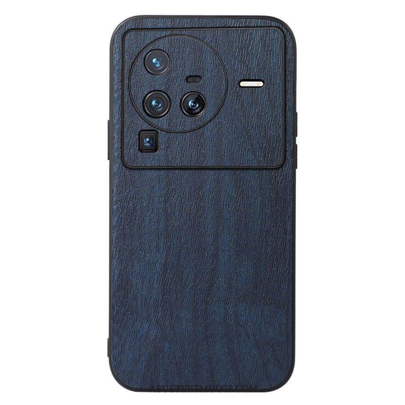 Kuori Vivo X80 Pro Faux Leather Wood Effect