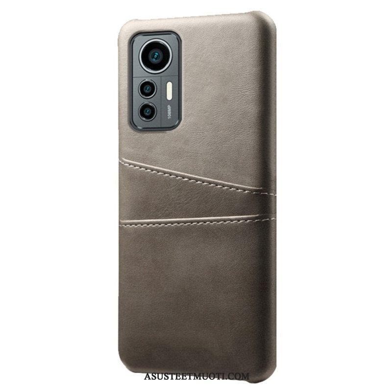 Kuori Xiaomi 12 Lite Nahkainen Tehostekorttikotelo