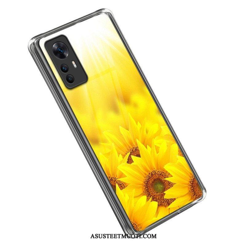 Kuori Xiaomi 12T / 12T Pro Variaatio Auringonkukat