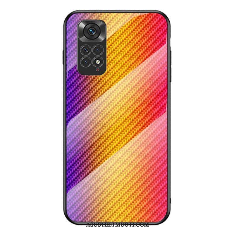 Kuori Xiaomi Redmi Note 11 / 11S Karkaistua Hiilikuitulasia