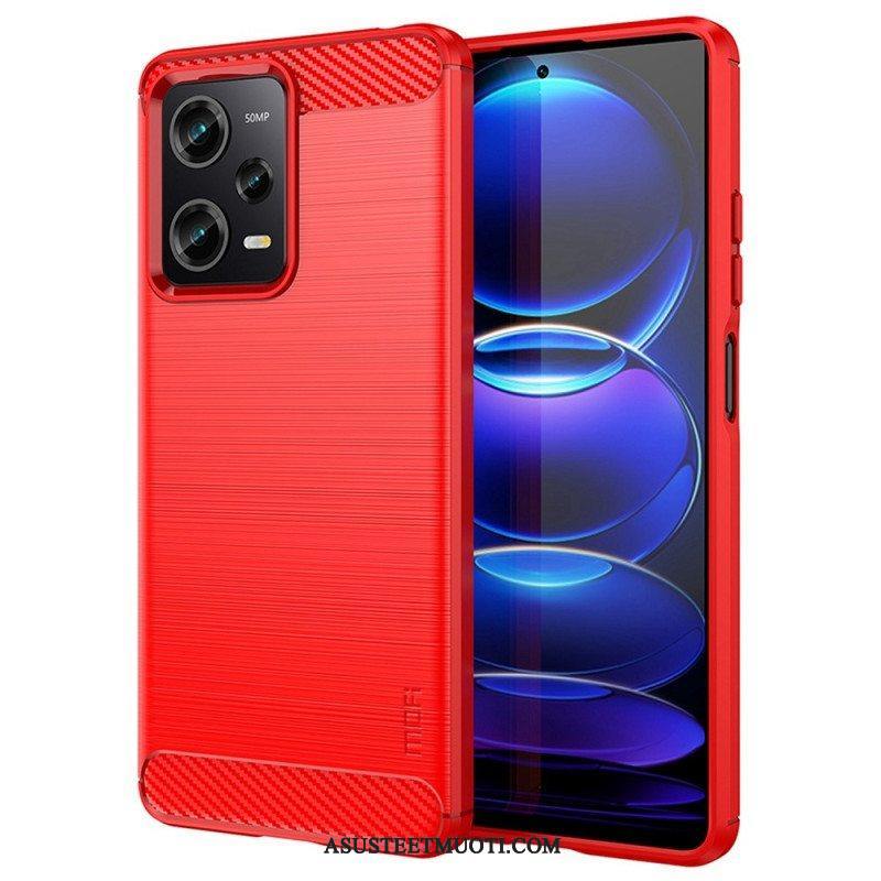 Kuori Xiaomi Redmi Note 12 Pro Plus Harjattua Hiilikuitua