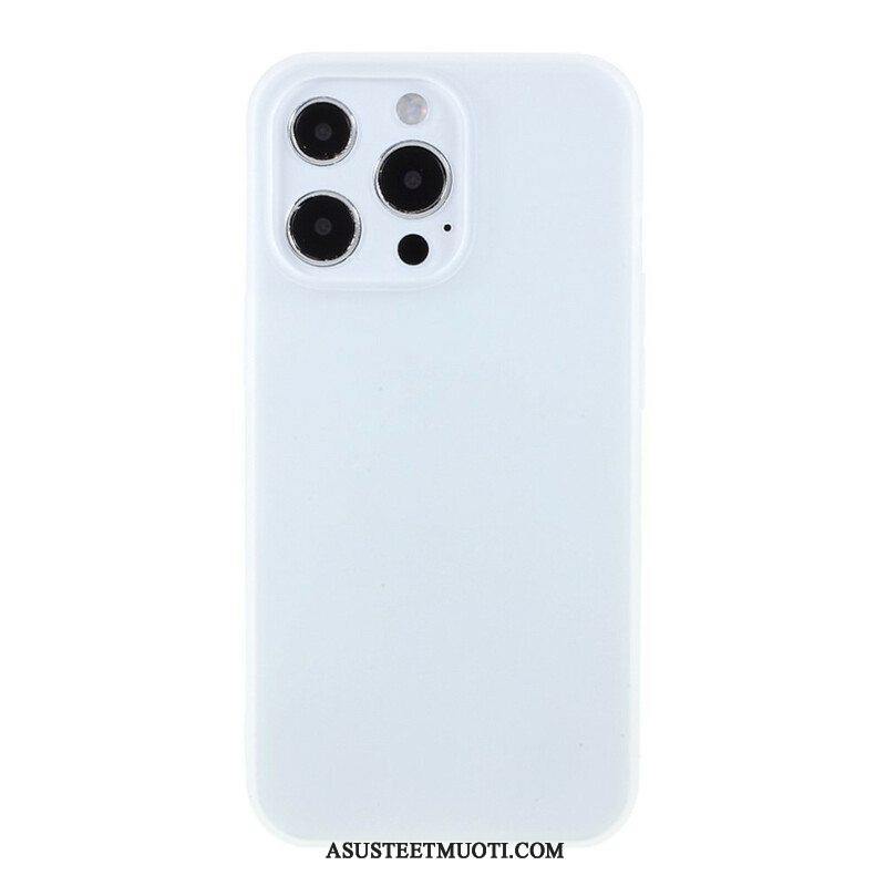 Kuori iPhone 13 Pro Max Joustava Silikoni Matta