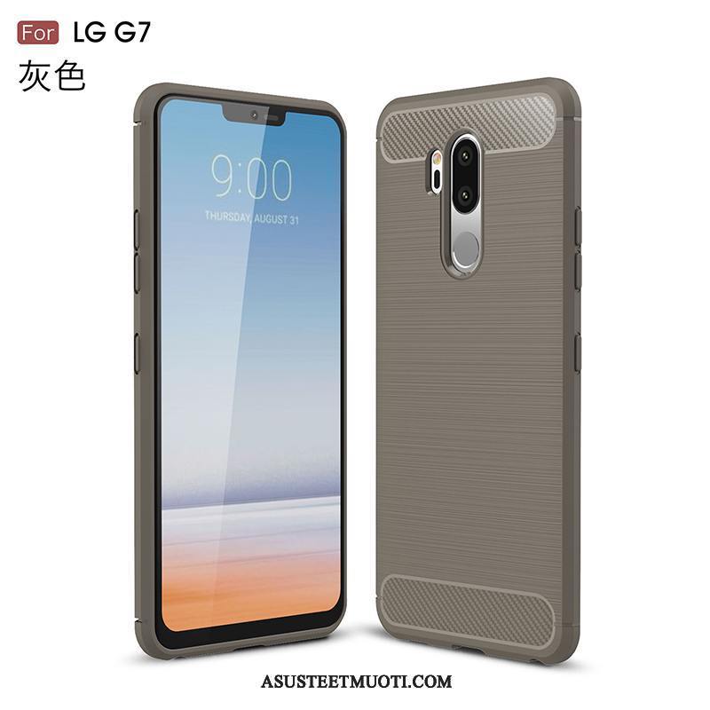 Lg G7 Thinq Kuoret Kuitu Johdin 说 Liukumaton Kuori