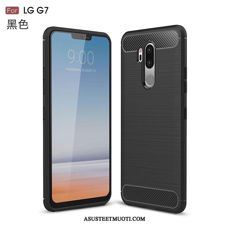 Lg G7 Thinq Kuoret Kuitu Johdin 说 Liukumaton Kuori