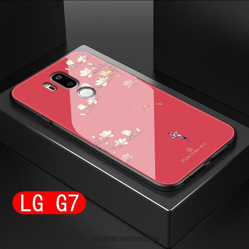 Lg G7 Thinq Kuoret Kukka All Inclusive Vihreä Kova Puhelimen