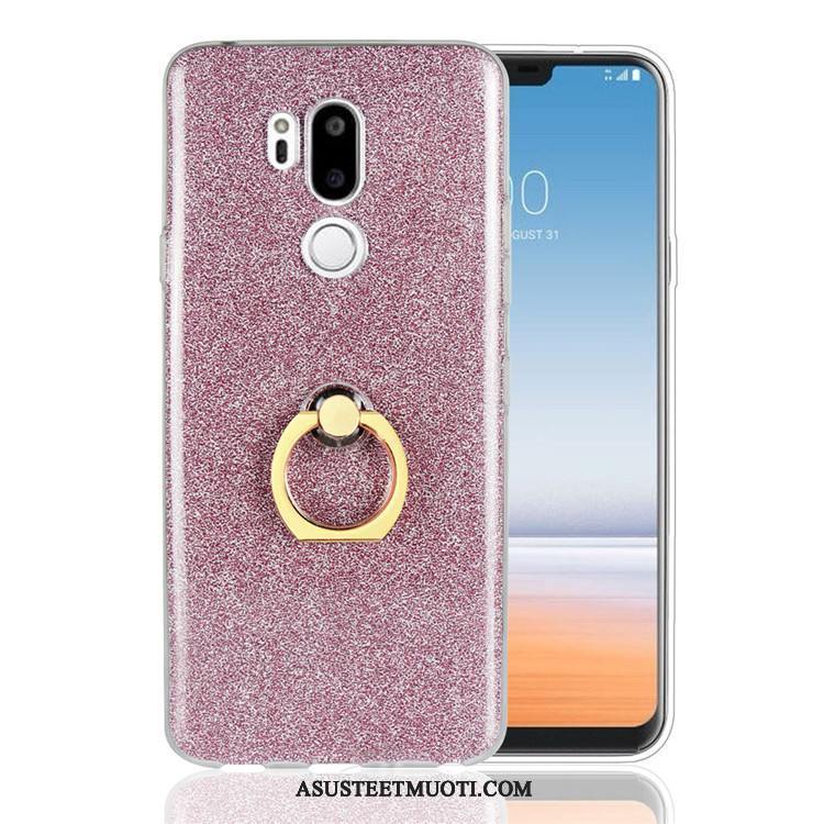 Lg G7 Thinq Kuoret Luova Silikoni Murtumaton Rengas Jauhe