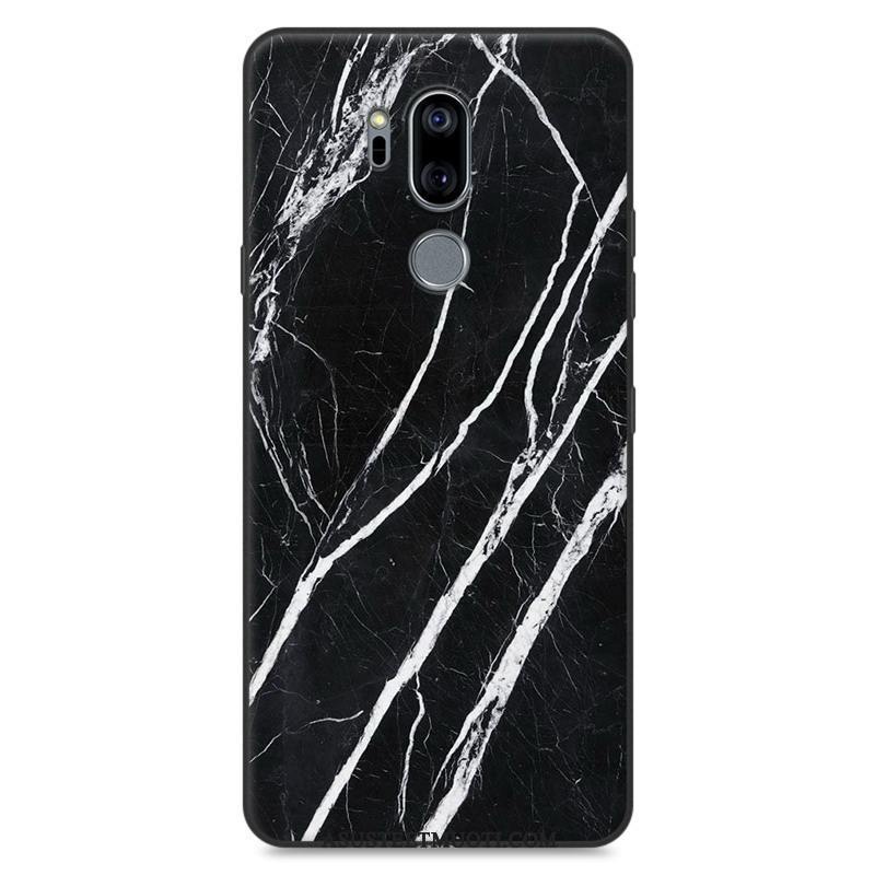 Lg G7 Thinq Kuoret Murtumaton All Inclusive Maalaus Sininen Silikoni