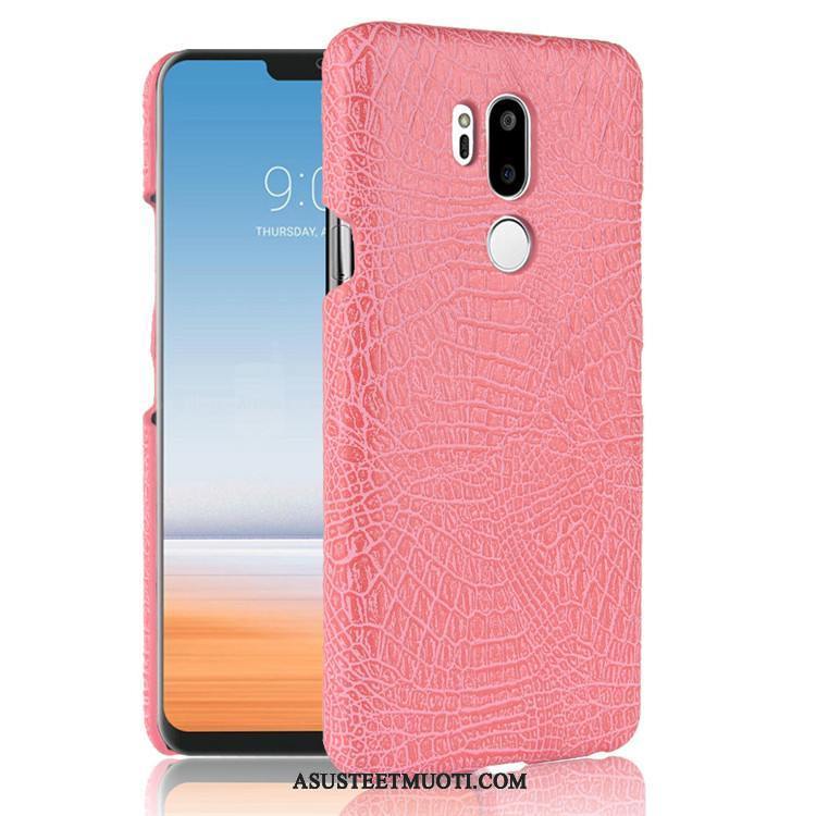 Lg G7 Thinq Kuoret Nahkakotelo Kuori Puhelimen Murtumaton Suojaus