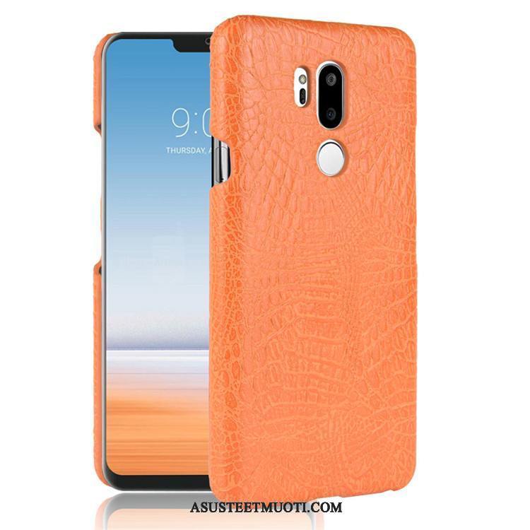 Lg G7 Thinq Kuoret Nahkakotelo Kuori Puhelimen Murtumaton Suojaus