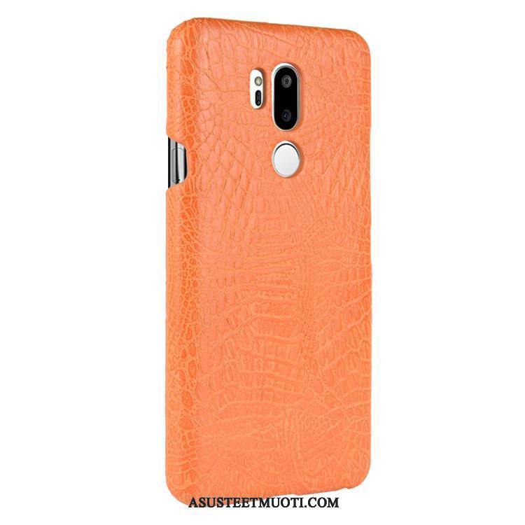Lg G7 Thinq Kuoret Puhelimen Kova Suojaus Kotelo Kukkakuvio