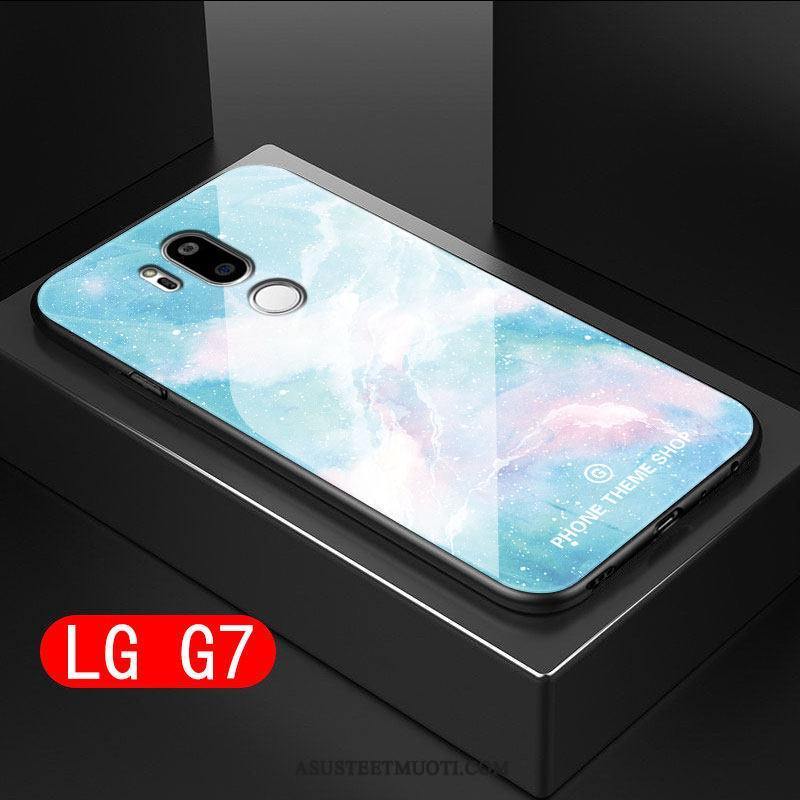 Lg G7 Thinq Kuoret Puhelimen Sininen Murtumaton Persoonallisuus Pehmeä Neste