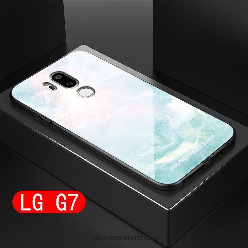 Lg G7 Thinq Kuoret Puhelimen Sininen Murtumaton Persoonallisuus Pehmeä Neste