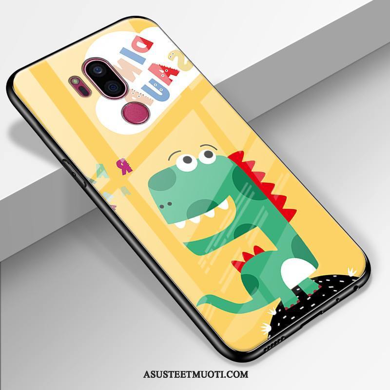 Lg G7 Thinq Kuori Kuoret Lasi Vihreä Suojaus Puhelimen Pehmeä Neste