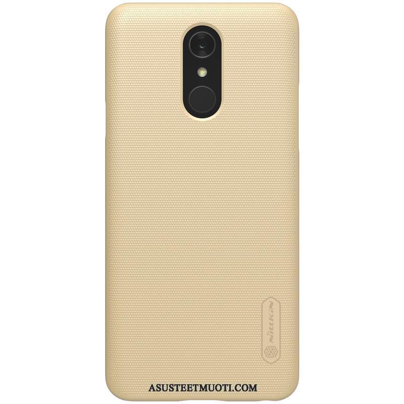 Lg Q7 Kuori Kuoret Trendi Liukumaton Kulta Kotelo Korkea