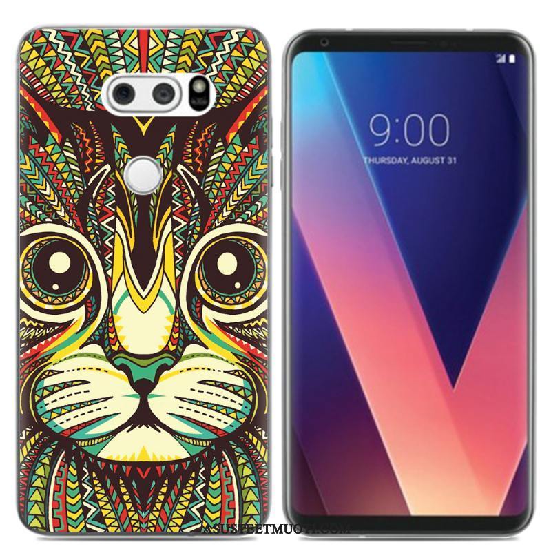 Lg V30 Kuoret Puhelimen Kotelo Luova Kuori Sarjakuva