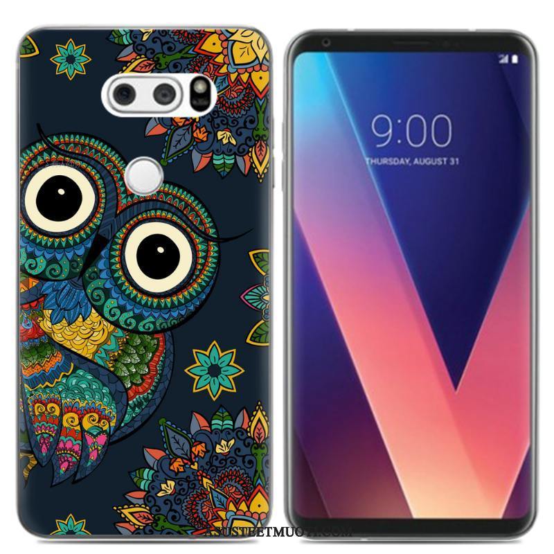 Lg V30 Kuoret Puhelimen Kotelo Luova Kuori Sarjakuva