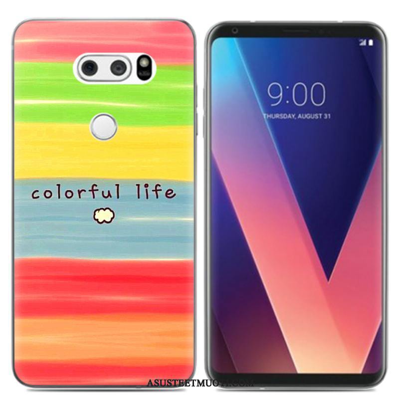 Lg V30 Kuoret Puhelimen Kotelo Luova Kuori Sarjakuva