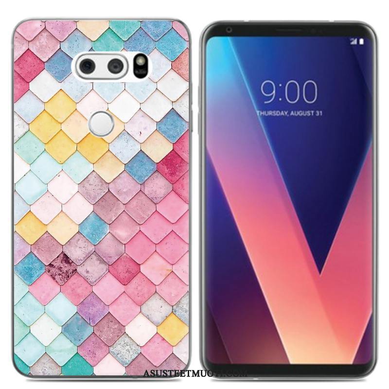 Lg V30 Kuoret Puhelimen Kotelo Luova Kuori Sarjakuva