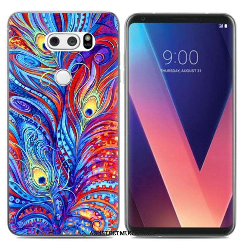 Lg V30 Kuoret Puhelimen Kotelo Luova Kuori Sarjakuva