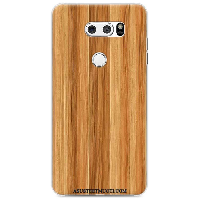 Lg V30 Kuoret Puhelimen Puulajit Maalaus Kotelo Kuori