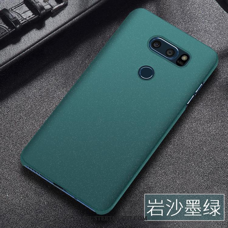 Lg V30 Kuori Kuoret Suojaus Puhelimen Kova Pesty Suede Murtumaton