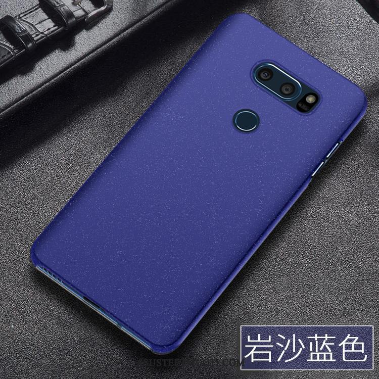 Lg V30 Kuori Kuoret Suojaus Puhelimen Kova Pesty Suede Murtumaton