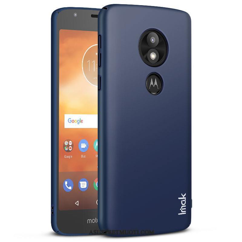 Moto E5 Kuoret Väriset Suojaus Kuori Hoikka Musta