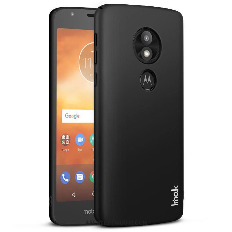 Moto E5 Kuoret Väriset Suojaus Kuori Hoikka Musta