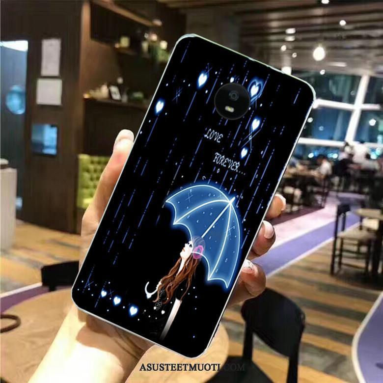 Moto G5s Kuoret Kuori Puhelimen Maalaus Sininen Pehmeä Neste