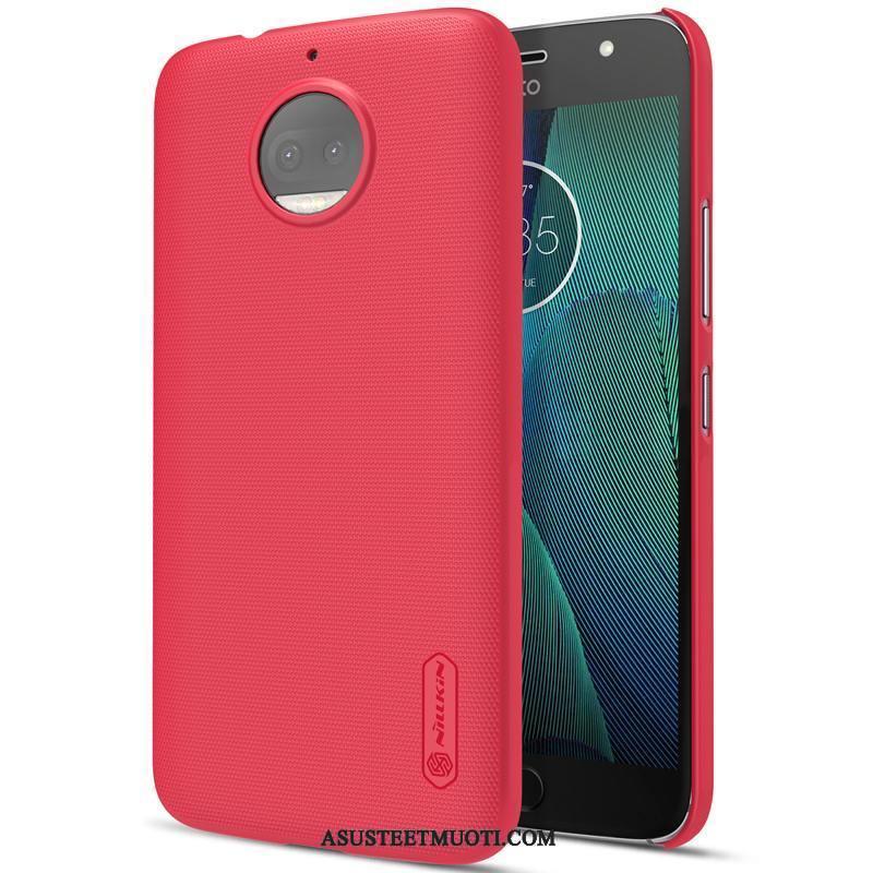 Moto G5s Plus Kuori Kuoret Pesty Suede Kotelo Suojaus Puhelimen