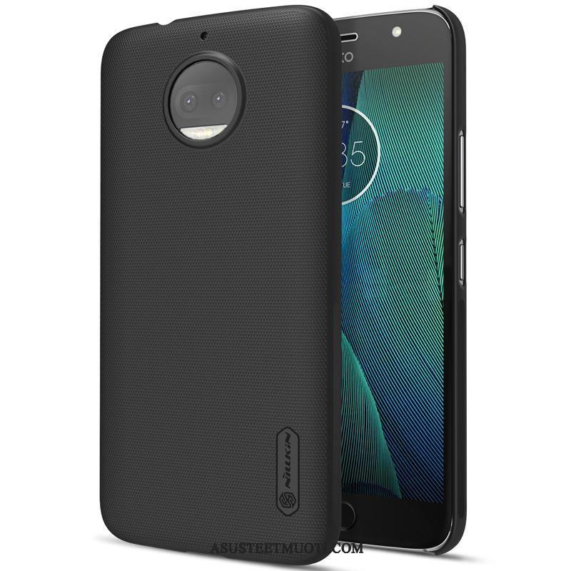 Moto G5s Plus Kuori Kuoret Pesty Suede Kotelo Suojaus Puhelimen