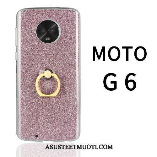 Moto G6 Kuoret Jauhe Puhelimen Kuori Rengas Kotelo