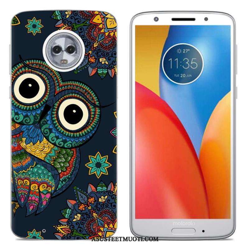 Moto G6 Kuoret Valkoinen 说 Silikonikuori Kotelo Luova