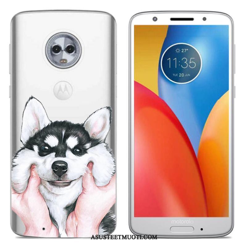 Moto G6 Kuoret Valkoinen 说 Silikonikuori Kotelo Luova