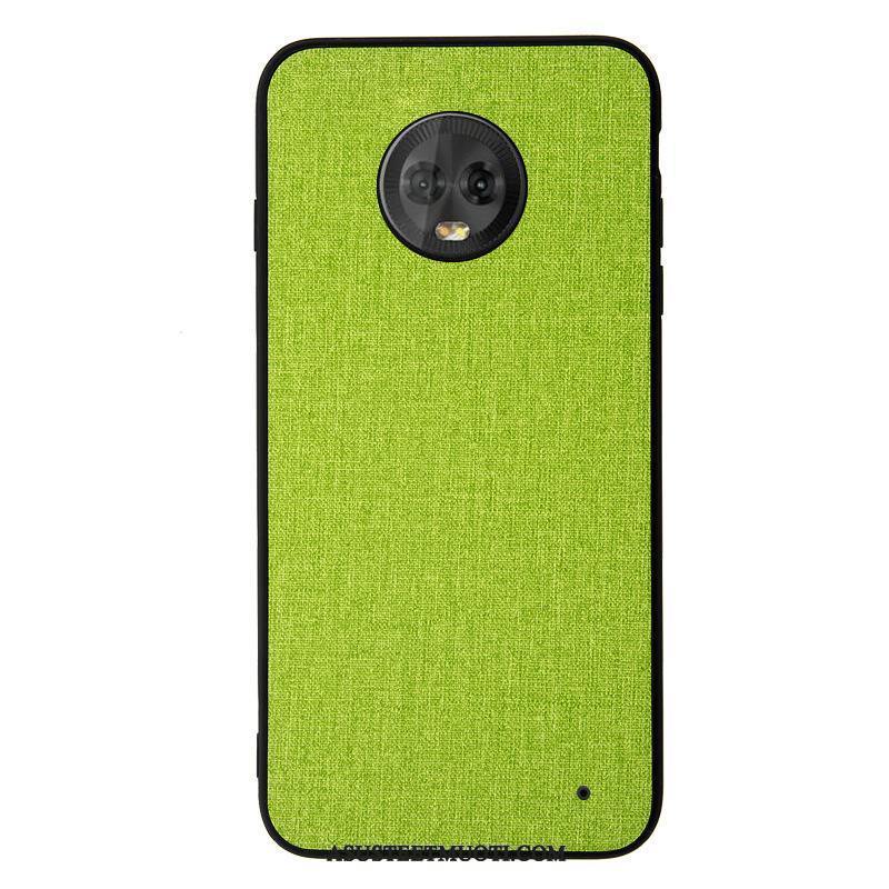 Moto G6 Kuori Kuoret Puhelimen Silikoni Kotelo Suojaus Vihreä