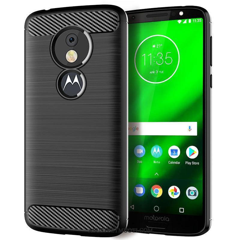 Moto G6 Play Kuoret Suojaus Punainen Puhelimen Kuori Silikoni