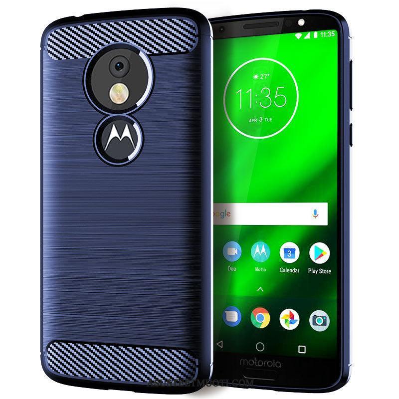 Moto G6 Play Kuoret Suojaus Punainen Puhelimen Kuori Silikoni