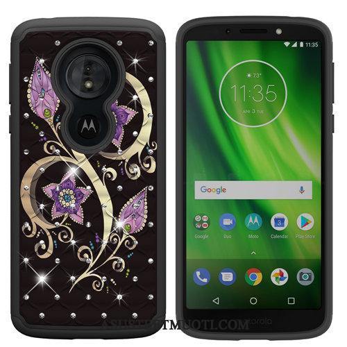 Moto G6 Play Kuori Kuoret Trendi Puhelimen Maalaus Sarjakuva Luova