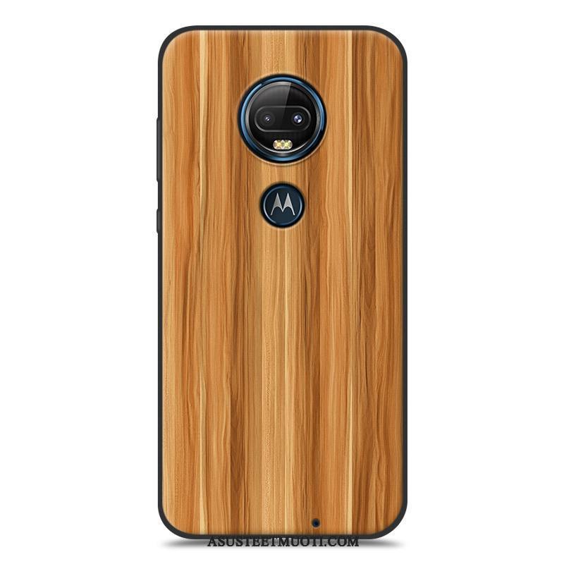 Moto G7 Kuoret Kuori Puhelimen Pehmeä Neste Silikoni Harmaa