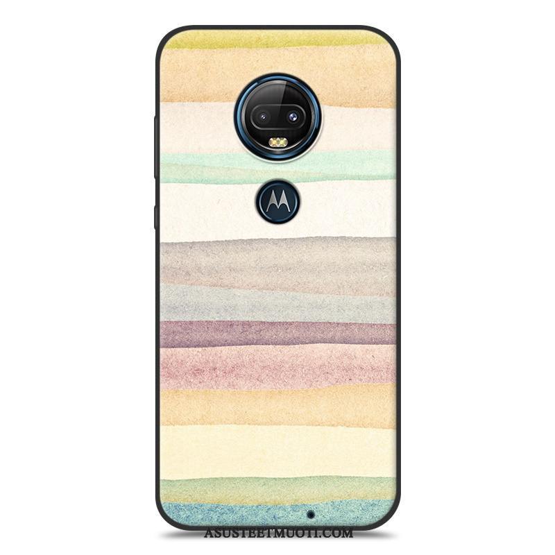 Moto G7 Kuoret Kuori Sarjakuva Ihana Tila Persoonallisuus