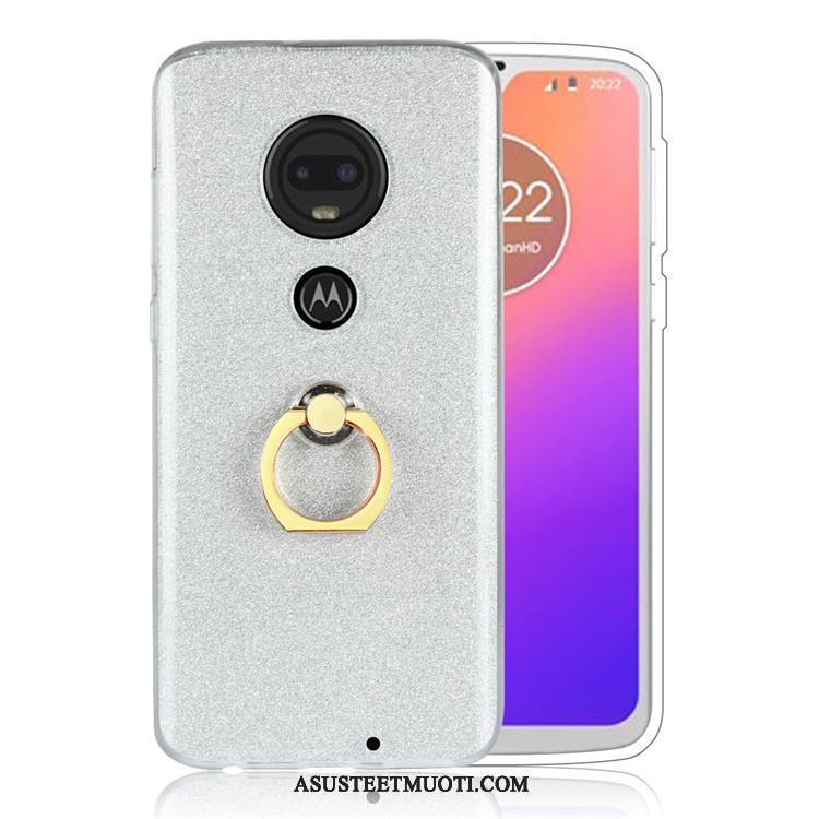 Moto G7 Kuoret Rengas Yksinkertainen Puhelimen Suojaus Kuori