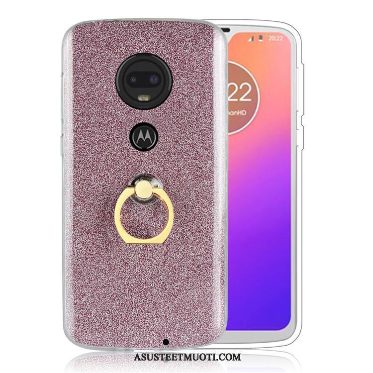 Moto G7 Kuoret Rengas Yksinkertainen Puhelimen Suojaus Kuori