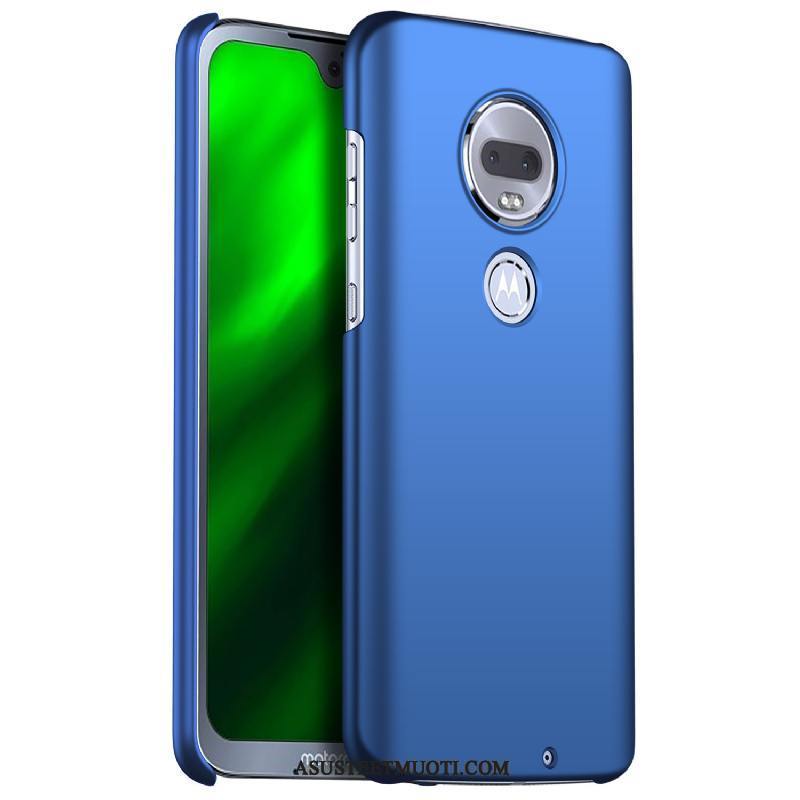 Moto G7 Kuori Kuoret Kotelo Kova Puhelimen Silkkinen Hopea