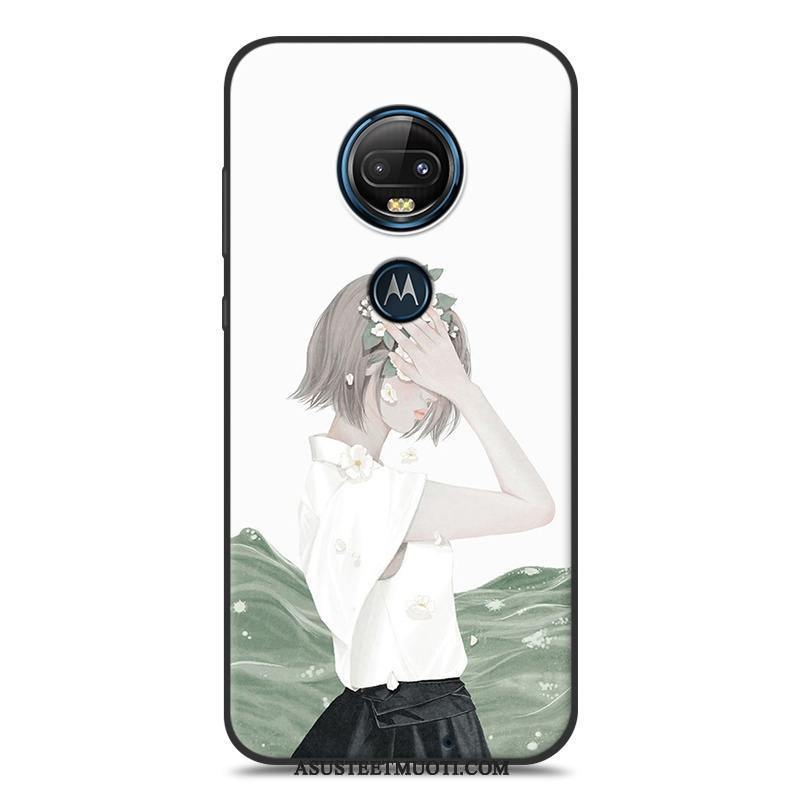 Moto G7 Kuori Kuoret Suojaus Persoonallisuus Luova Pehmeä Neste