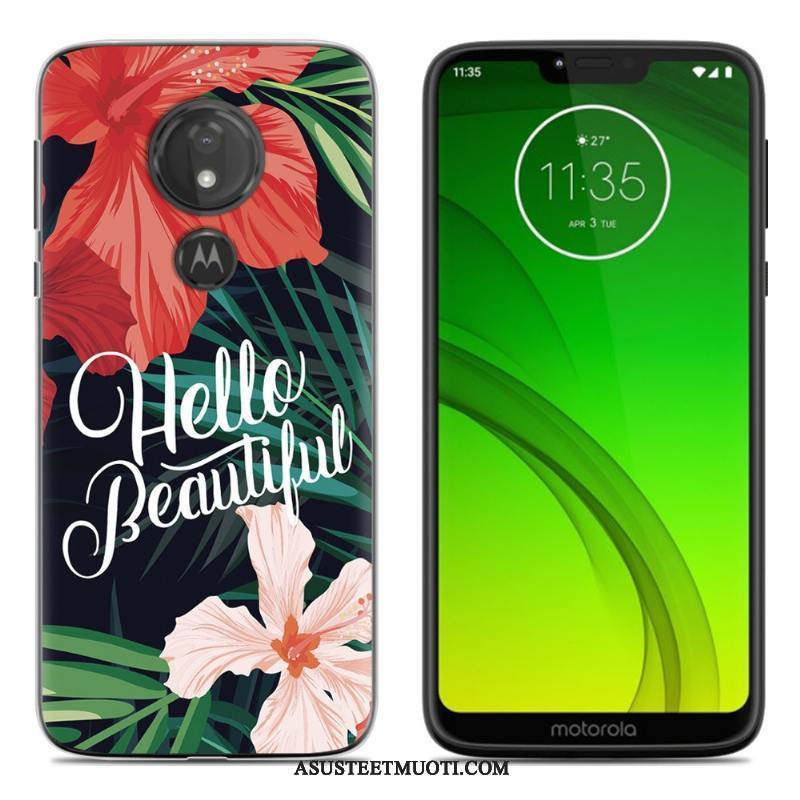 Moto G7 Play Kuoret Kuori Persoonallisuus Kotelo Puhelimen Silikoni