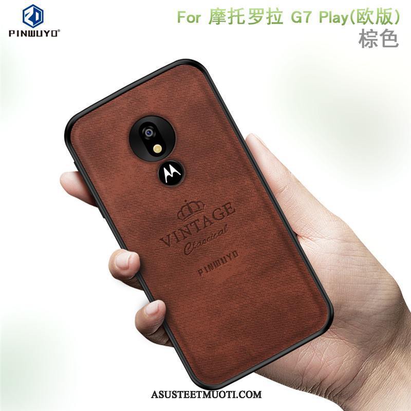 Moto G7 Play Kuori Kuoret All Inclusive Eurooppa Suojaus Puhelimen Kotelo