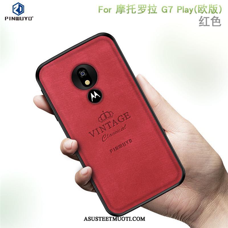 Moto G7 Play Kuori Kuoret All Inclusive Eurooppa Suojaus Puhelimen Kotelo