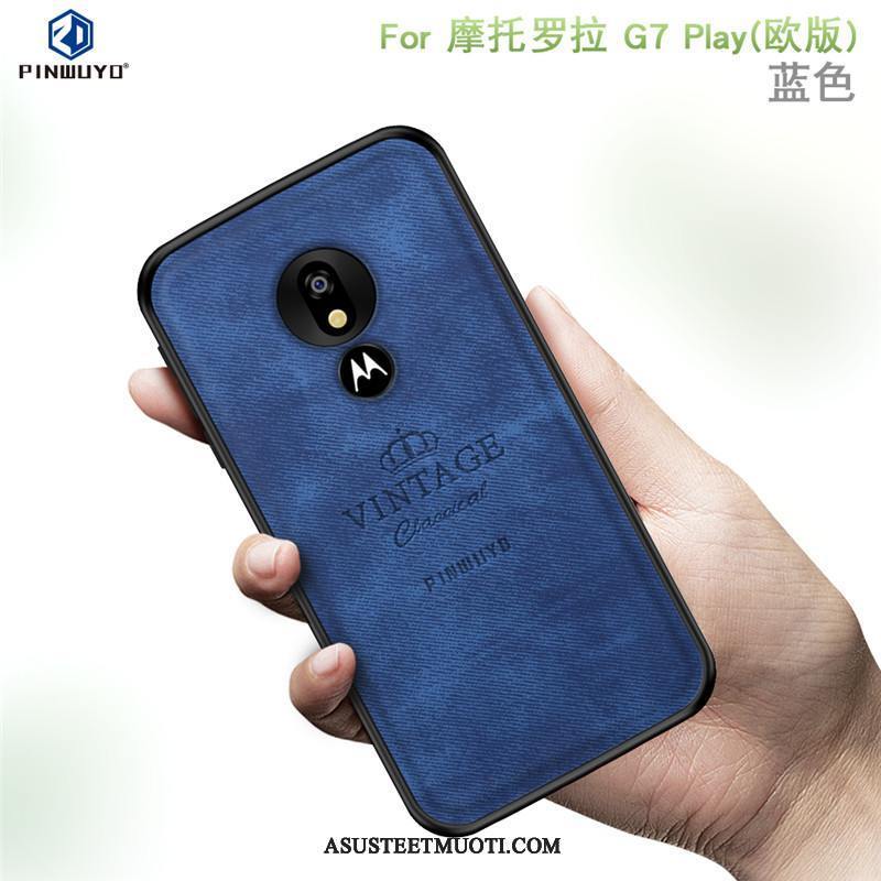 Moto G7 Play Kuori Kuoret All Inclusive Eurooppa Suojaus Puhelimen Kotelo